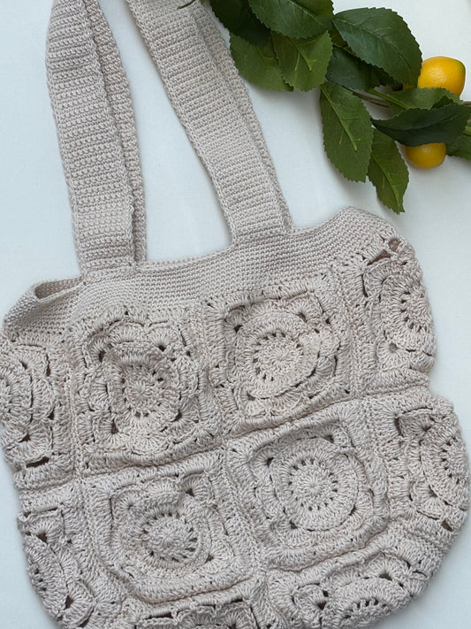 Henkeltasche Granny Square