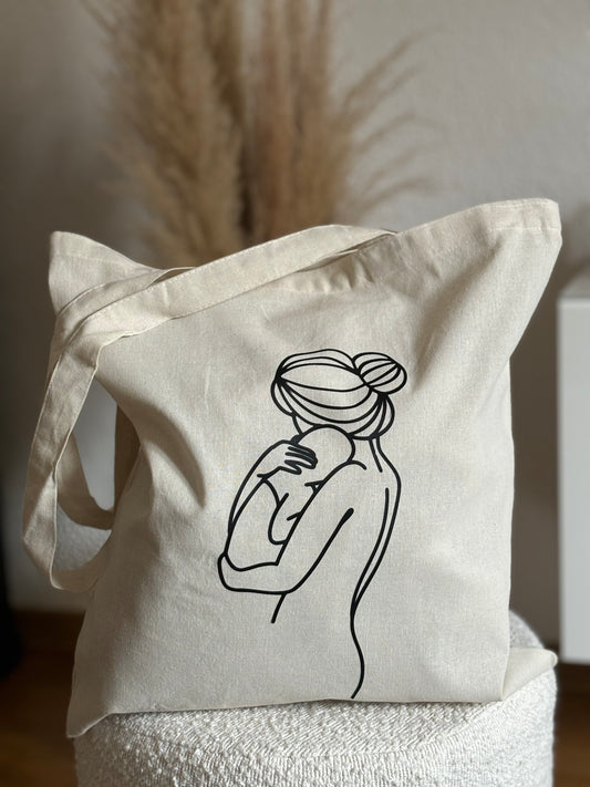 Baumwolltasche Mutterliebe