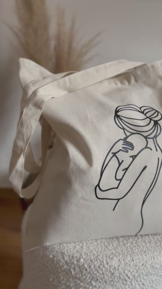 Baumwolltasche Mutterliebe
